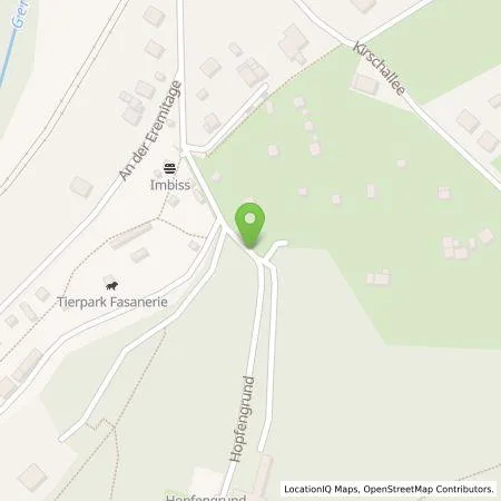 Standortübersicht der Tankstelle Hopfengrund Rico Seeber in 99310 Arnstadt