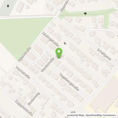 Standortübersicht der Tankstelle VINCORION Power Systems GmbH in 86972 Altenstadt