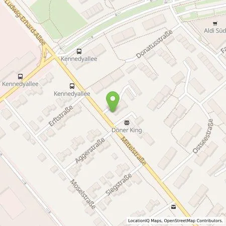 Standortübersicht der Tankstelle Energie- und Wasserversorgung Bonn/Rhein-Sieg GmbH in 53175 Bonn