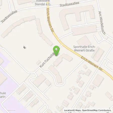 Standortübersicht der Tankstelle Stadtwerke Stendal GmbH in 39576 Stendal