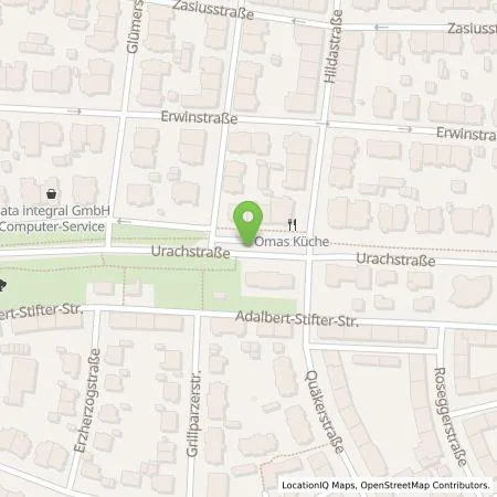 Standortübersicht der Tankstelle badenova AG & Co. KG in 79102 Freiburg im Breisgau