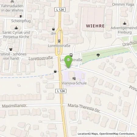 Standortübersicht der Tankstelle badenova AG & Co. KG in 79102 Freiburg im Breisgau