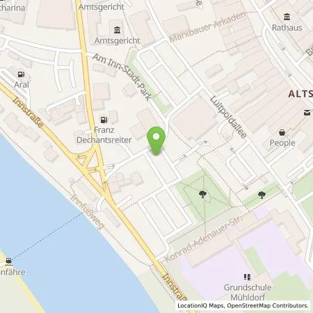 Standortübersicht der Tankstelle Mer Germany GmbH in 84453 Mühldorf am Inn