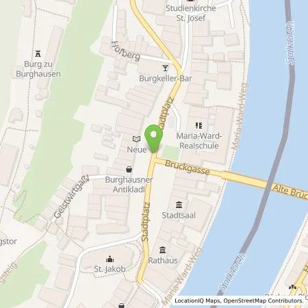 Standortübersicht der Tankstelle Mer Germany GmbH in 84489 Burghausen