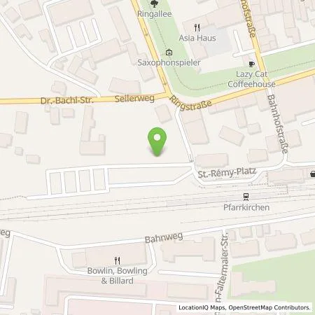 Standortübersicht der Tankstelle Mer Germany GmbH in 84347 Pfarrkirchen