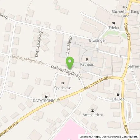 Standortübersicht der Tankstelle Mer Germany GmbH in 94078 Freyung