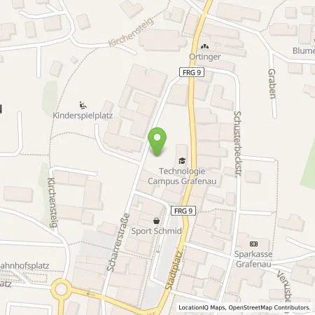 Standortübersicht der Tankstelle Mer Germany GmbH in 94481 Grafenau