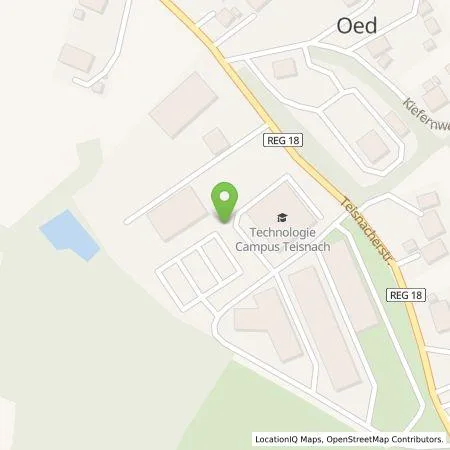 Standortübersicht der Tankstelle Mer Germany GmbH in 94244 Teisnach