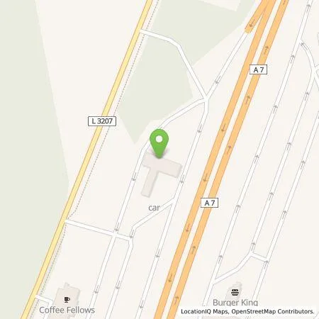 Standortübersicht der Tankstelle Mer Germany GmbH in 36148 Kalbach