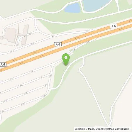 Standortübersicht der Tankstelle Mer Germany GmbH in 91126 Schwabach