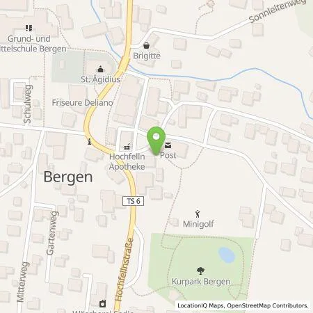 Standortübersicht der Tankstelle Mer Germany GmbH in 83346 Bergen