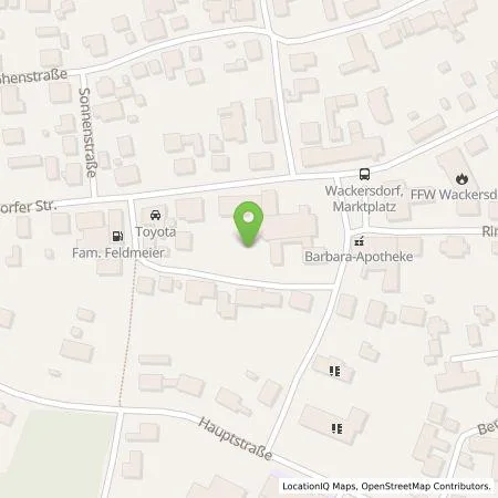 Standortübersicht der Tankstelle Mer Germany GmbH in 92442 Wackersdorf