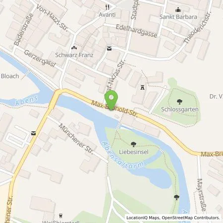 Standortübersicht der Tankstelle Mer Germany GmbH in 93326 Abensberg