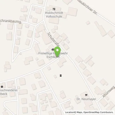 Standortübersicht der Tankstelle Mer Germany GmbH in 93458 Eschlkam