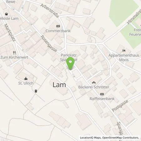 Standortübersicht der Tankstelle Mer Germany GmbH in 93462 Lam