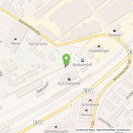 Standortübersicht der Tankstelle Mer Germany GmbH in 94209 Regen