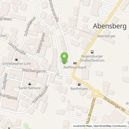 Standortübersicht der Tankstelle Mer Germany GmbH in 93326 Abensberg