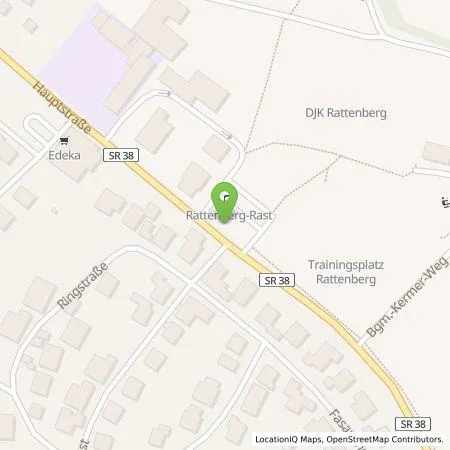 Standortübersicht der Tankstelle Mer Germany GmbH in 94371 Rattenberg