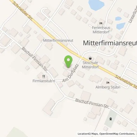 Standortübersicht der Tankstelle Mer Germany GmbH in 94158 Philippsreut