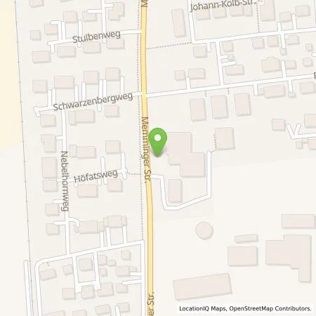 Standortübersicht der Tankstelle Mer Germany GmbH in 89257 Illertissen