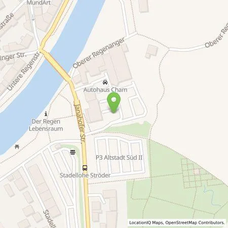 Standortübersicht der Tankstelle Mer Germany GmbH in 93413 Cham