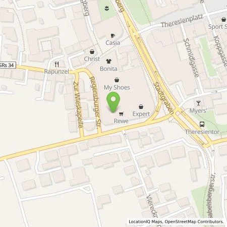 Standortübersicht der Tankstelle Mer Germany GmbH in 94315 Straubing