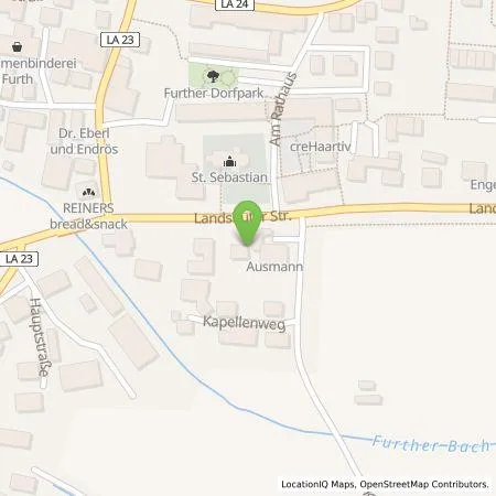 Standortübersicht der Tankstelle Mer Germany GmbH in 84095 Furth