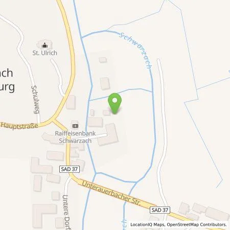 Standortübersicht der Tankstelle Mer Germany GmbH in 92548 Schwarzach