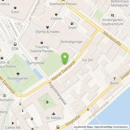 Standortübersicht der Tankstelle Mer Germany GmbH in 94032 Passau