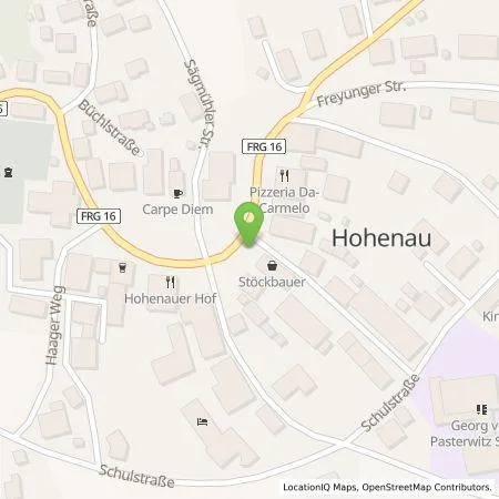 Standortübersicht der Tankstelle Mer Germany GmbH in 94545 Hohenau