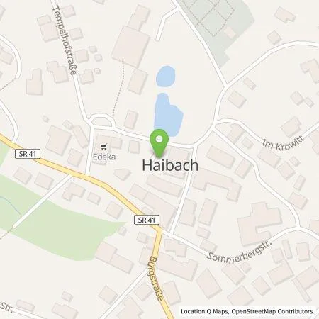 Standortübersicht der Tankstelle Mer Germany GmbH in 94353 Haibach