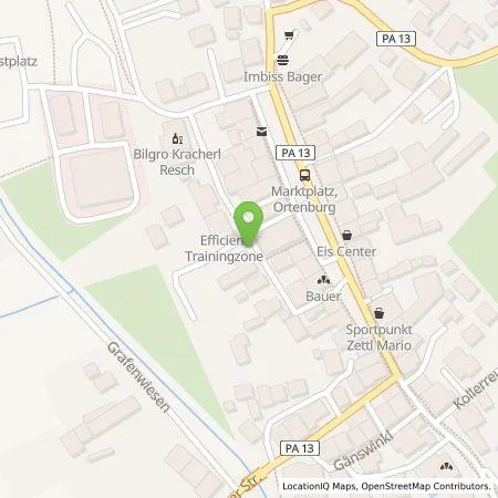 Standortübersicht der Tankstelle Mer Germany GmbH in 94496 Ortenburg