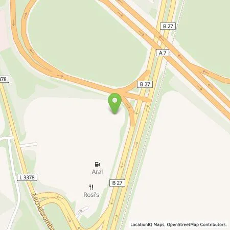 Standortübersicht der Tankstelle Mer Germany GmbH in 36039 Fulda