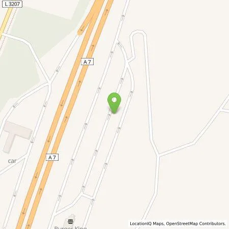 Standortübersicht der Tankstelle Mer Germany GmbH in 36148 Uttrichshausen