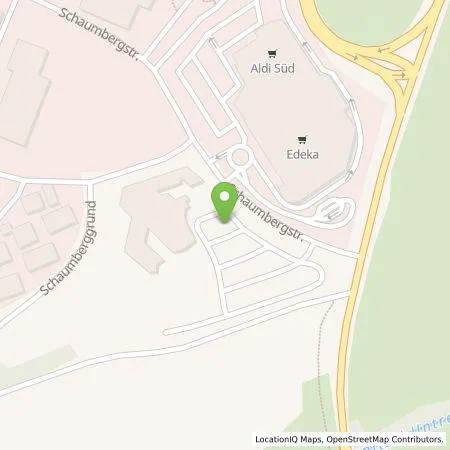 Standortübersicht der Tankstelle Mer Germany GmbH in 95032 Hof