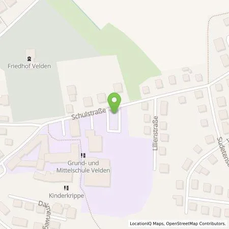 Standortübersicht der Tankstelle Mer Germany GmbH in 84149 Velden