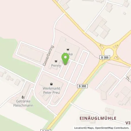 Standortübersicht der Tankstelle Mer Germany GmbH in 84149 Velden