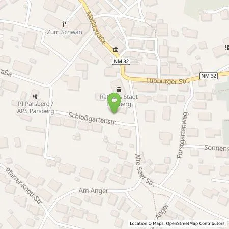 Standortübersicht der Tankstelle Mer Germany GmbH in 92331 Parsberg