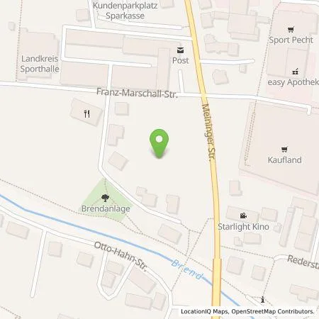 Standortübersicht der Tankstelle Mer Germany GmbH in 97616 Bad Neustadt