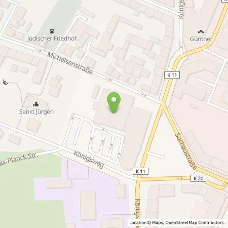 Standortübersicht der Tankstelle Mer Germany GmbH in 24114 Kiel