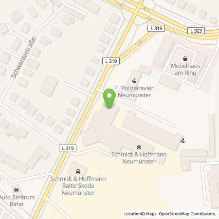 Standortübersicht der Tankstelle Mer Germany GmbH in 24539 Neumünster