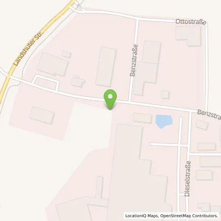 Standortübersicht der Tankstelle Mer Germany GmbH in 84144 Geisenhausen