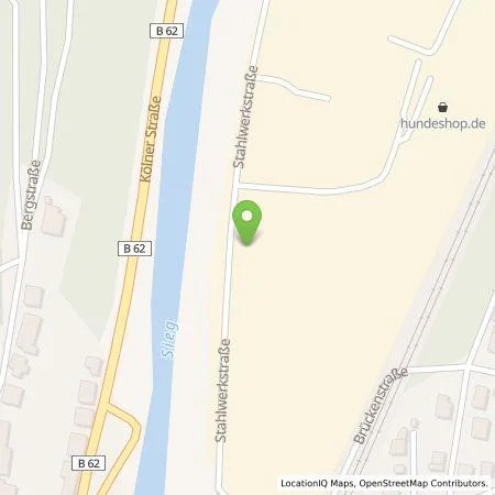 Standortübersicht der Tankstelle Mer Germany GmbH in 57555 Mudersbach