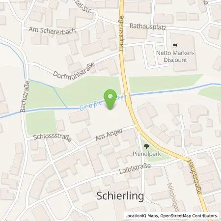 Standortübersicht der Tankstelle Mer Germany GmbH in 84069 Schierling