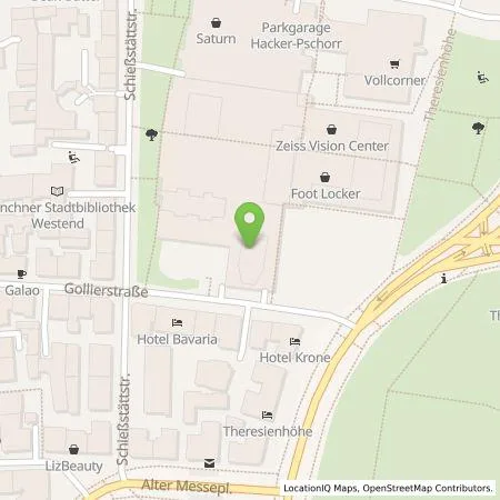 Standortübersicht der Tankstelle Mer Germany GmbH in 80339 München