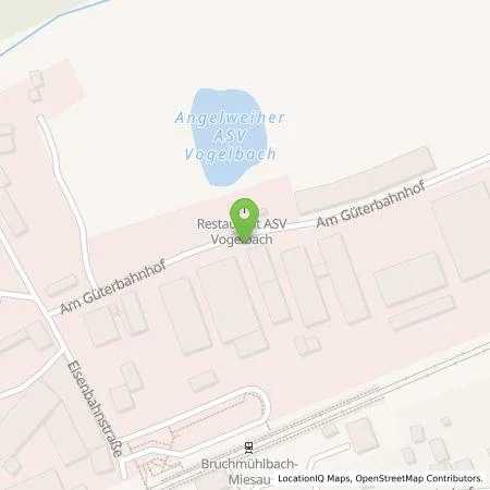 Standortübersicht der Tankstelle Mer Germany GmbH in 66892 Bruchmühlbach