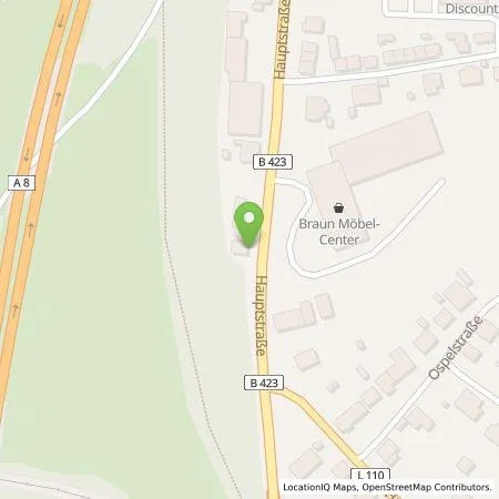 Standortübersicht der Tankstelle Sonnenstrom Saarpfalz OHG in 66424 Homburg