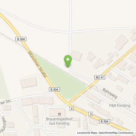 Standortübersicht der Tankstelle Mer Germany GmbH in 83539 Pfaffing