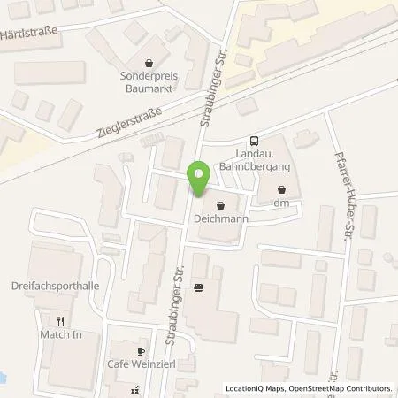 Standortübersicht der Tankstelle Mer Germany GmbH in 94405 Landau an der Isar