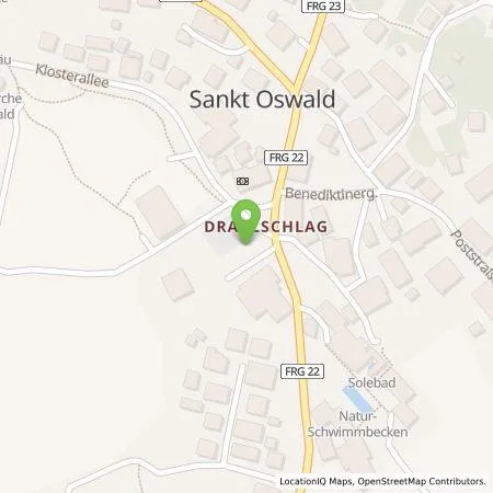 Standortübersicht der Tankstelle Mer Germany GmbH in 94568 Sankt Oswald